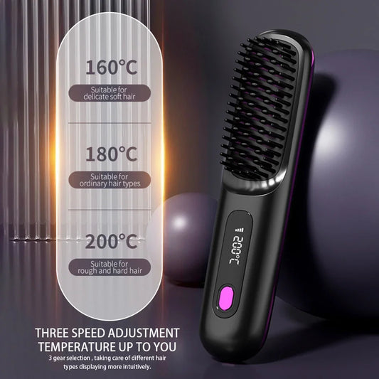 Smart Hair Straightening Comb